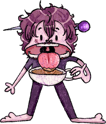 silly crayon doodle $10