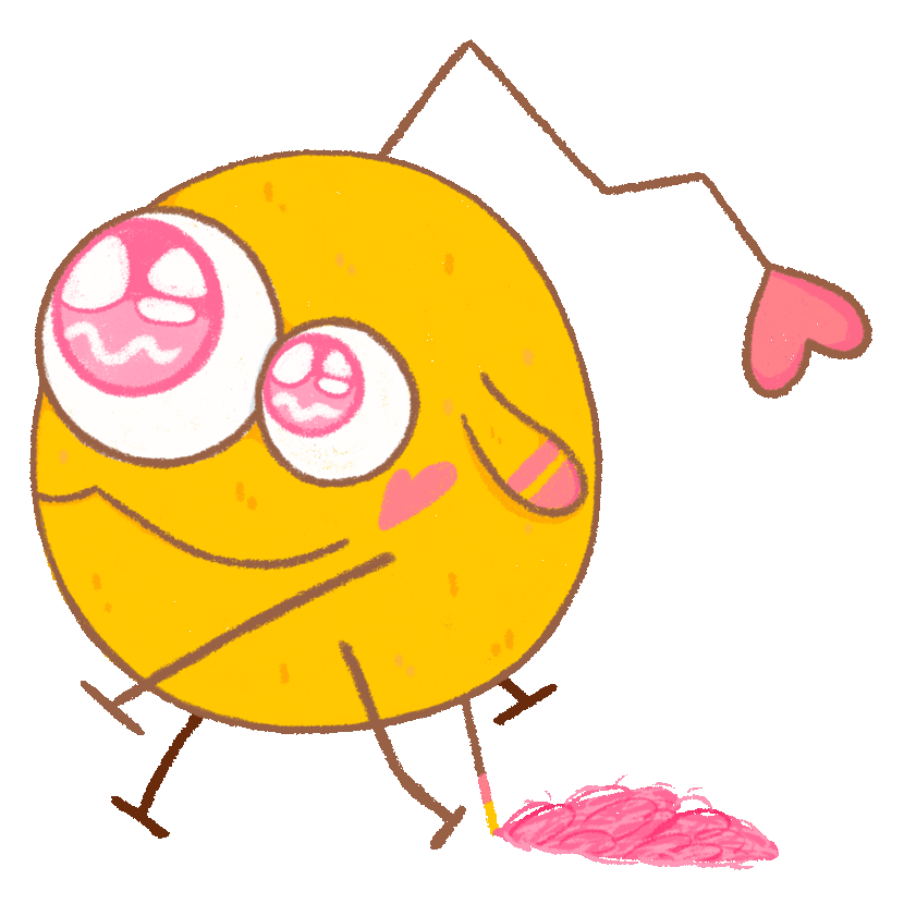 art by @snipPIP_ on twitter. pixel art of aurelia sitting on the ground looking happy